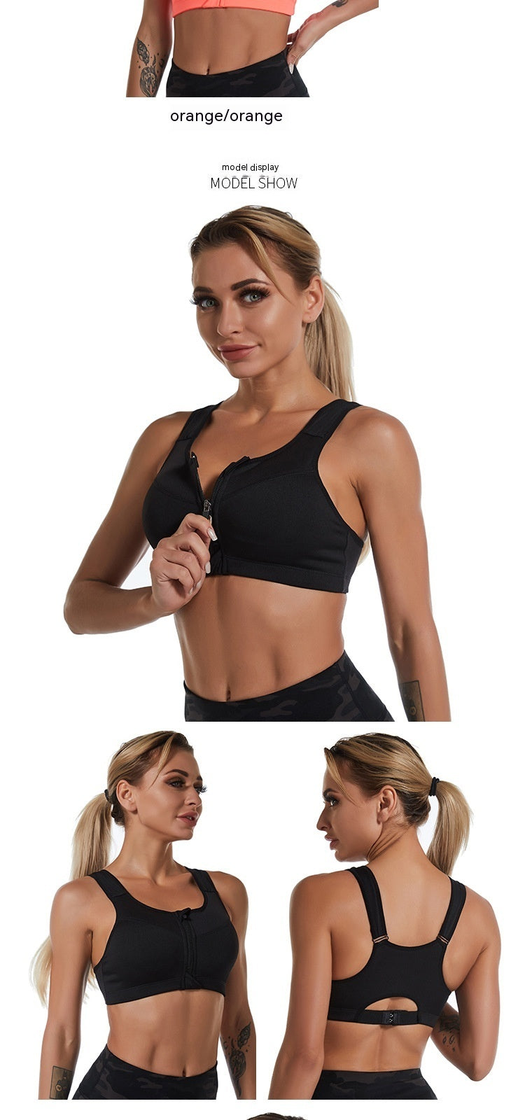 Wireless Push Up Yoga Fitness Shockproof Running Women's Seamless Underwear Bra
