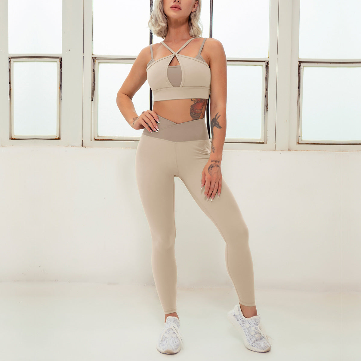 Top Hip-lifting Trousers Fitness Suit trendy