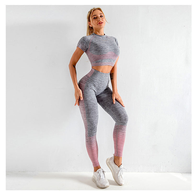 Elastic fitness sports yoga clothes trendy