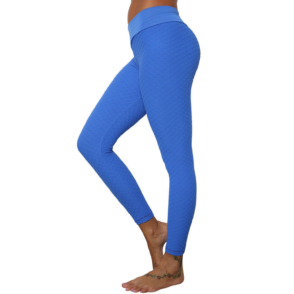 Fashion high waist buttocks ladies fitness yoga leggings trendy