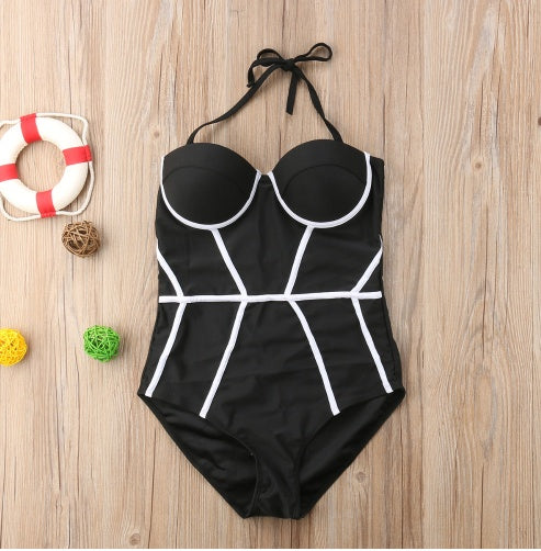 Monokini Push Up Padded Swim Wear trendy