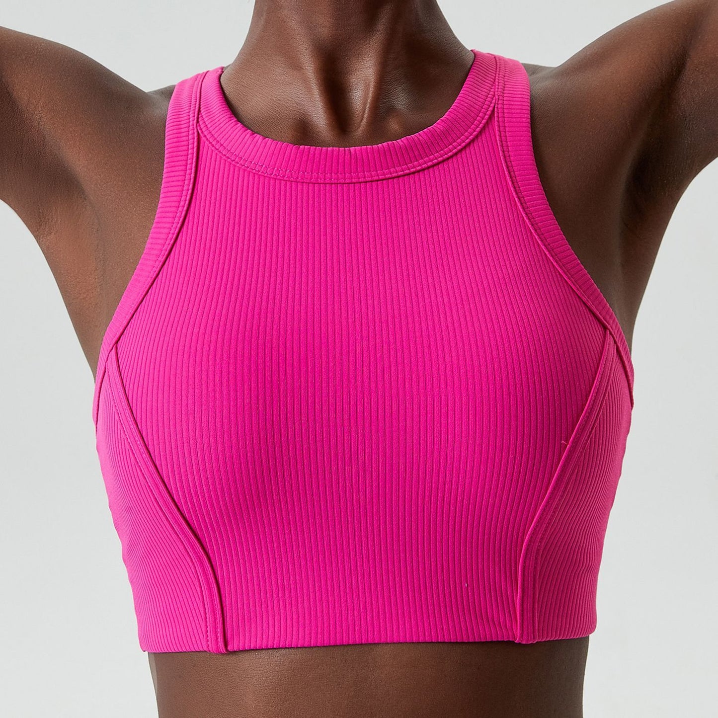 Sports Underwear Long Yoga Vest Breast Holding Fitness Running Bra trendy