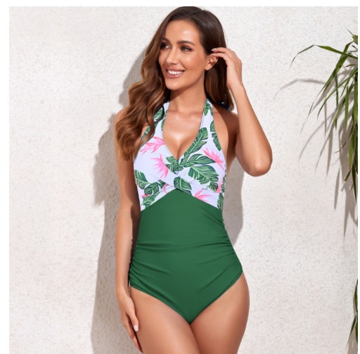 European & American Stylish One-Piece Swimsuit for Women - Chic, Comfortable, and Trendy Swimwear