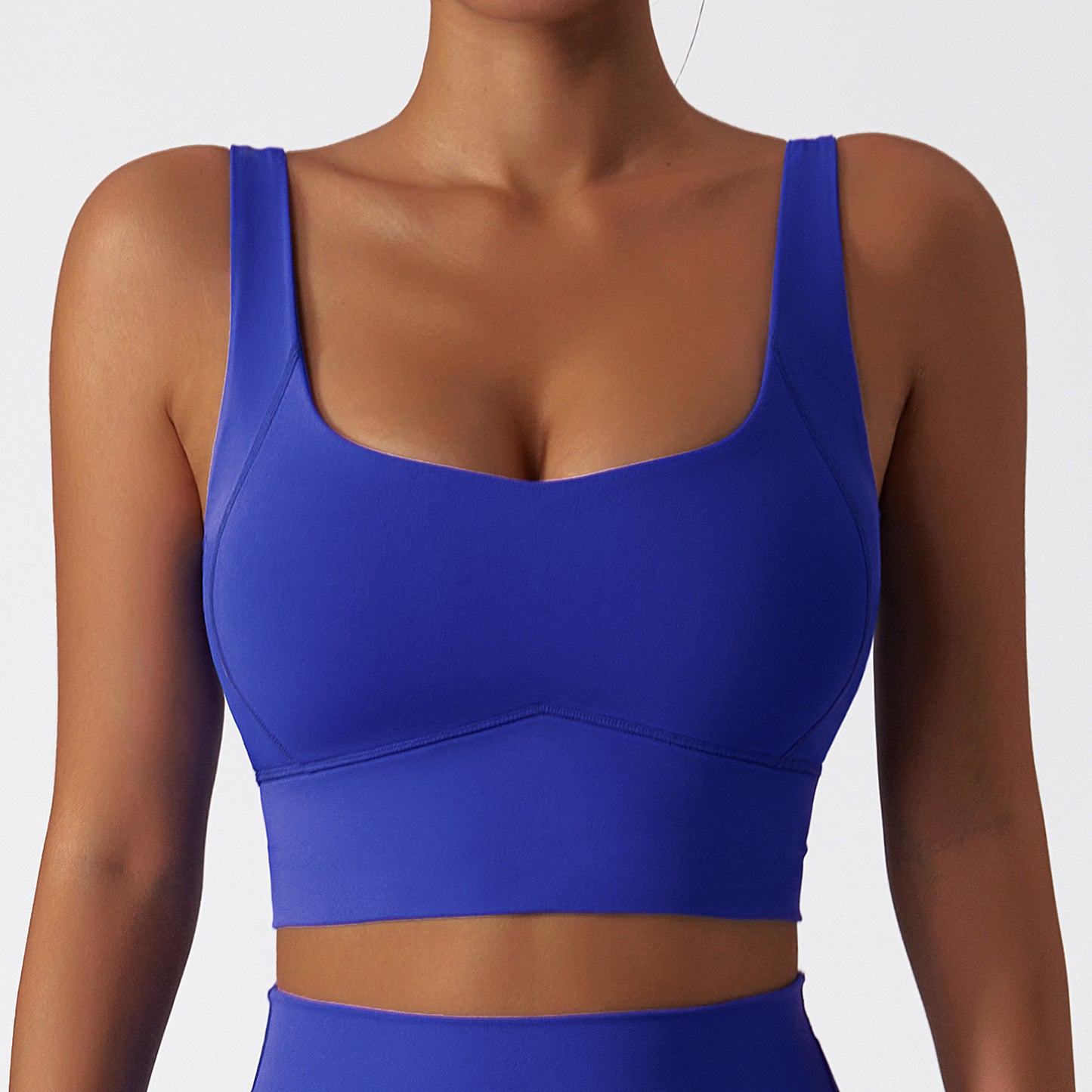 Running Sports Quick-drying Nude Feel Yoga Push Up Bras Shockproof Fitness Vest trendy