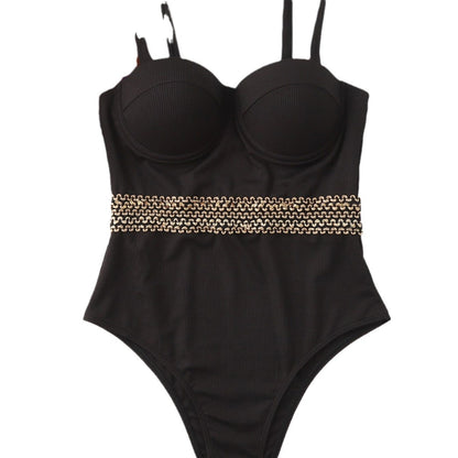 One-piece Swimsuit Hard Bag Shoulder Strap Adjustable trendy