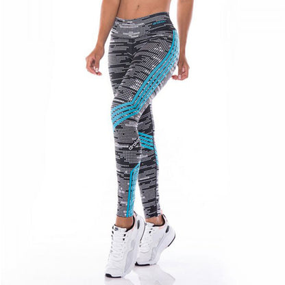 White small plaid ankle leggings trendy