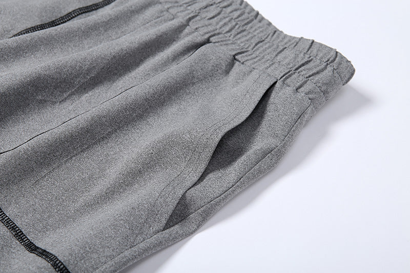 V-neck low-cut sports fitness suit trendy