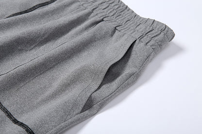 V-neck low-cut sports fitness suit trendy
