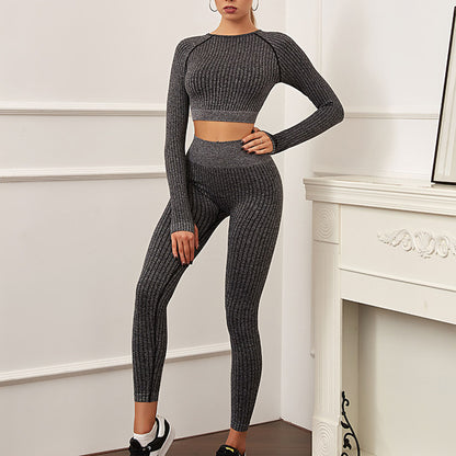 Winter New Women Suits Gym Fitness Leggings trendy