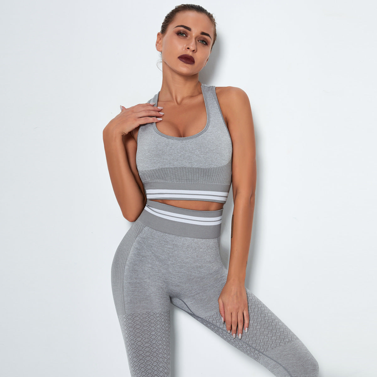 Quick-Dry Yoga Vest Exercise Seamless Fitness Bra trendy