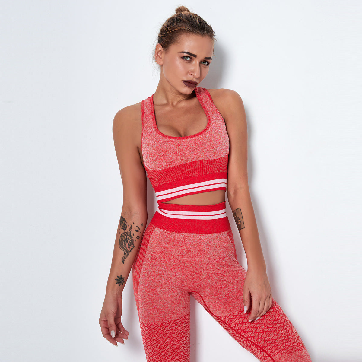 Quick-Dry Yoga Vest Exercise Seamless Fitness Bra trendy