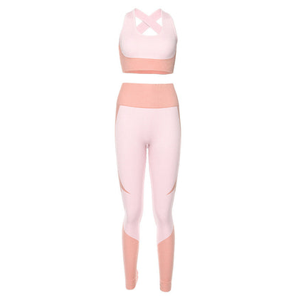 Slim Seamless Yoga Fitness Set trendy