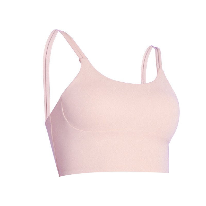 Nude Feeling Shockproof Yoga Bra Vest Women'S Fitness Underwear