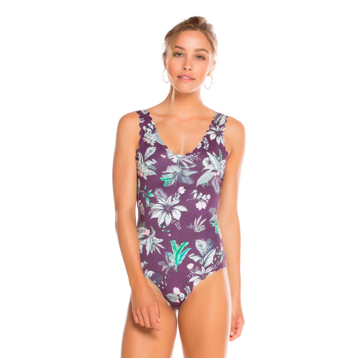 New Printed One-Piece Swimsuit Bikini Ladies Swimwear