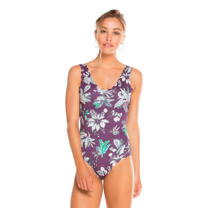 New Printed One-Piece Swimsuit Bikini Ladies Swimwear