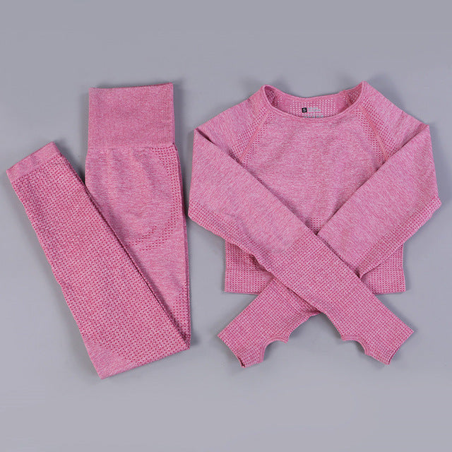 Seamless Yoga Suit Sportswear