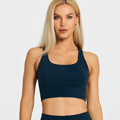 Fitness Bra With Chest Pad Cross Beauty Back Exercise Underwear fashion
