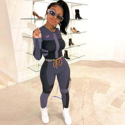 Contrast Sports Fitness Set trendy