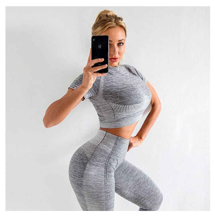 Elastic fitness sports yoga clothes trendy