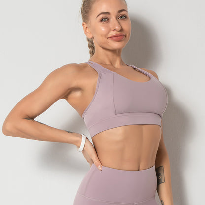 Mesh Stitching Thin Strap Beauty Back Fitness Underwear