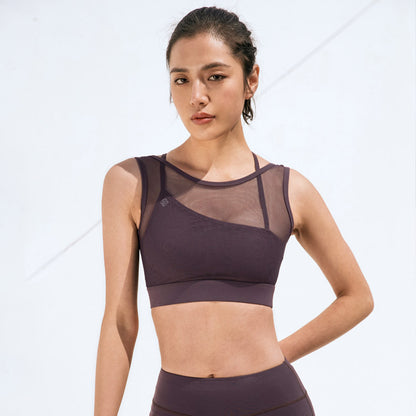 Women's mesh in sports underwear fashion