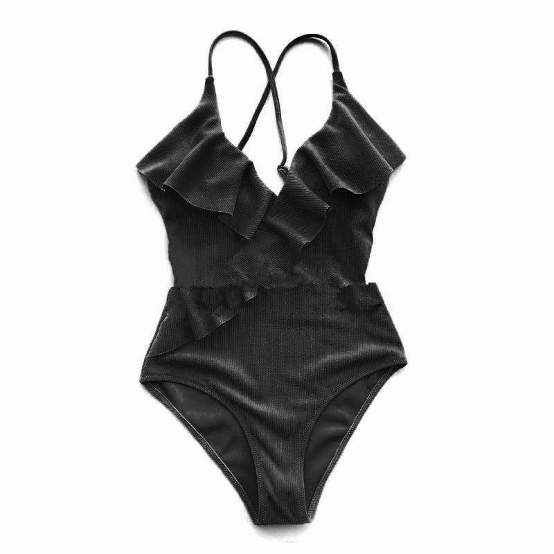 Ruffled One-Piece Swimsuit | Flattering Women's Swimwear