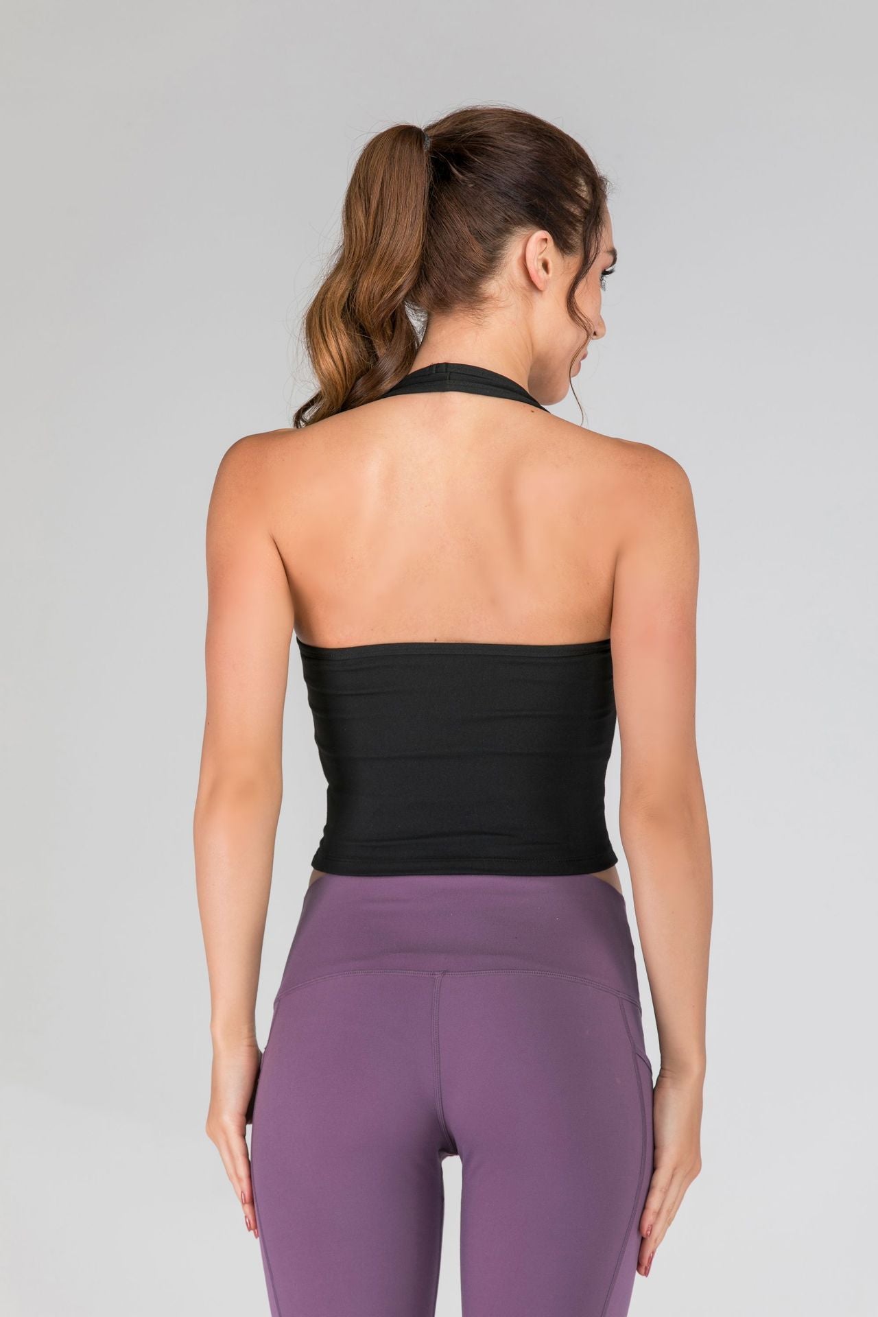 Halter beautiful back yoga women's vest trendy