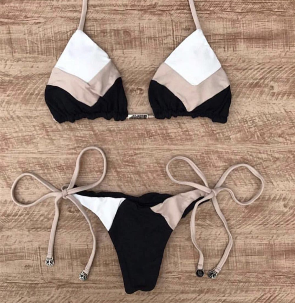 Floral print bikini trendy