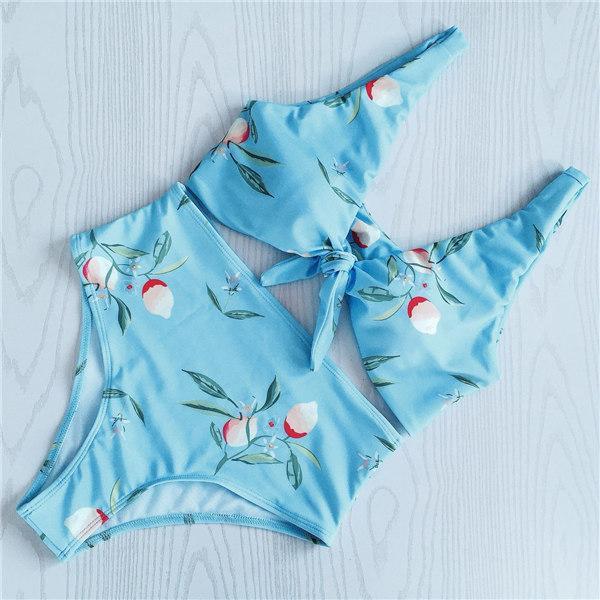 Bikini trendy knotted double-sided swimsuit