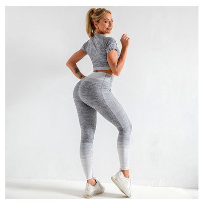 Elastic fitness sports yoga clothes trendy
