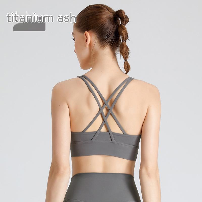 Cross Beauty Back Fitness Vest - Stylish Workout Top for Support & Comfort