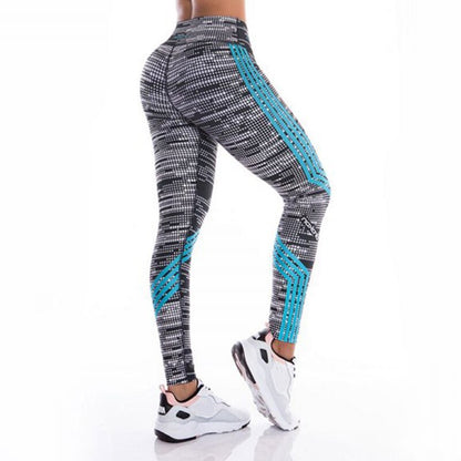 White small plaid ankle leggings trendy