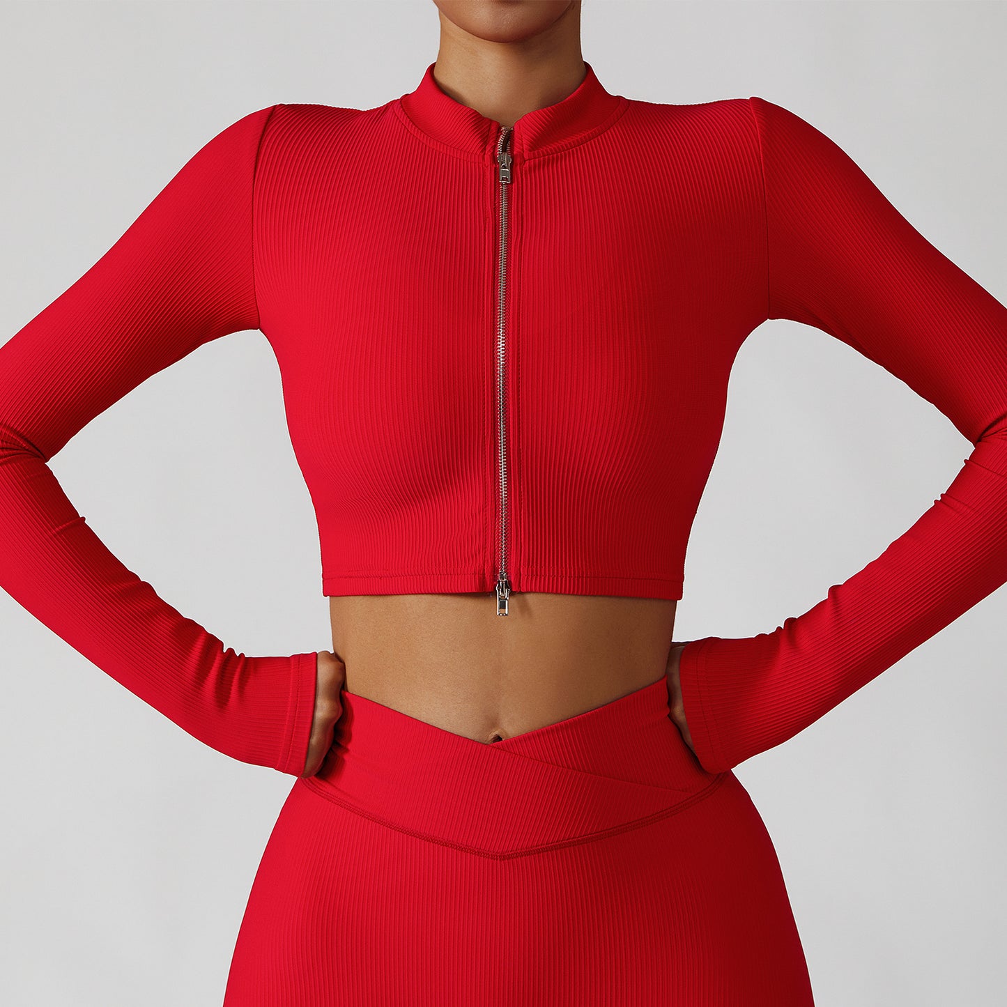 Quick Drying Fitness Coat For Women Breathable And Tight trendy