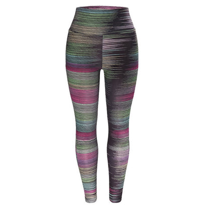 Best 3 Pack Women's Gradient Butterfly High-Waist Butt-Lifting Leggings | Seamless Yoga Pants | Scrunch Elastic Tights