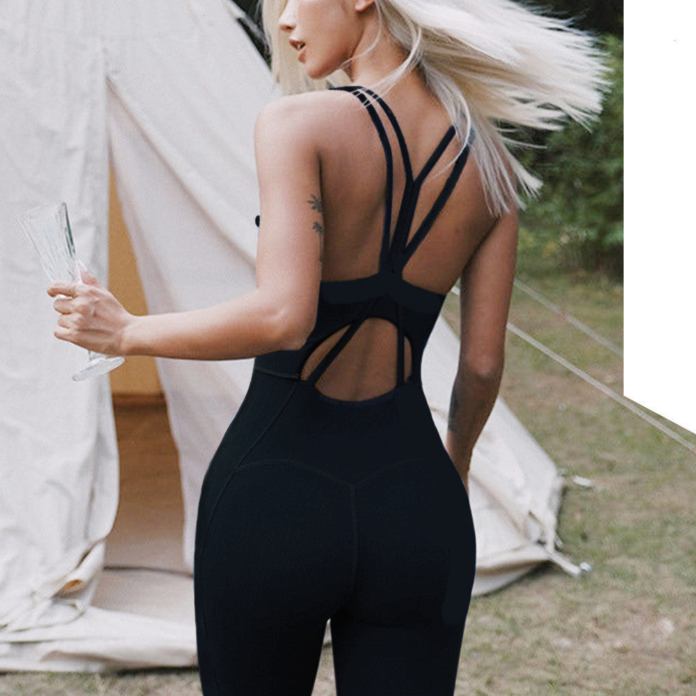 Yoga Jumpsuit Quick-drying Fitness Exercise trendy