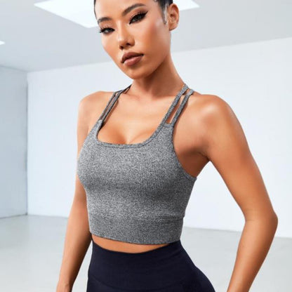 Push-up Beauty Back High Elastic Fitness Vest For Women trendy
