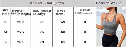 Push-up Beauty Back High Elastic Fitness Vest For Women trendy