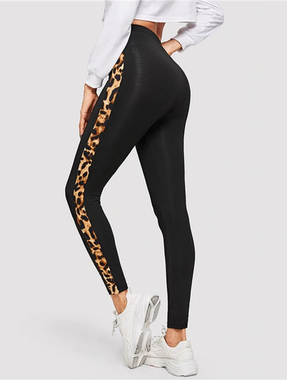 Spring and summer sports stretch leggings trendy