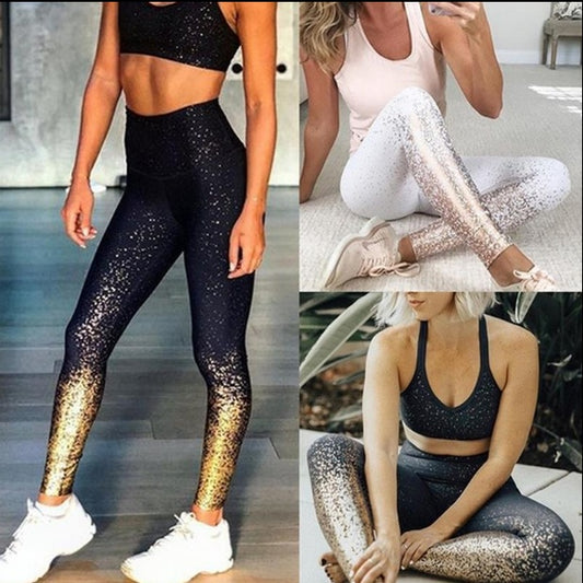new Women High Waist Fitness Leggings Scrunch Trousers trendy