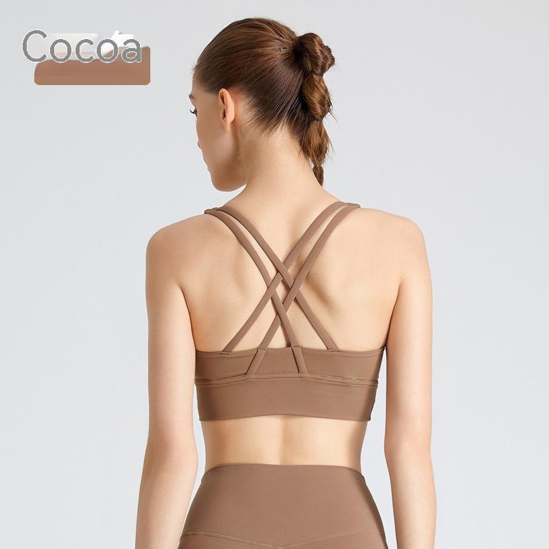 Cross Beauty Back Fitness Vest - Stylish Workout Top for Support & Comfort