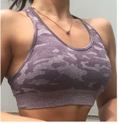 Camouflage sports underwear shockproof running trendy
