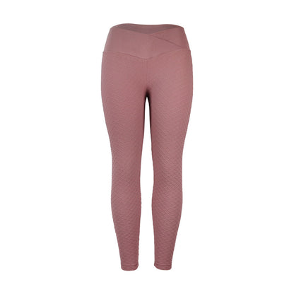 Fashion high waist buttocks ladies fitness yoga leggings trendy