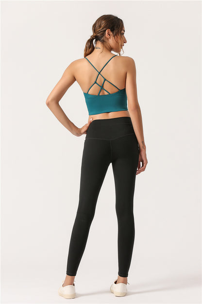 Beauty Back Yoga Fitness Vest – Slim Fit, Breathable, and Perfect for Workouts