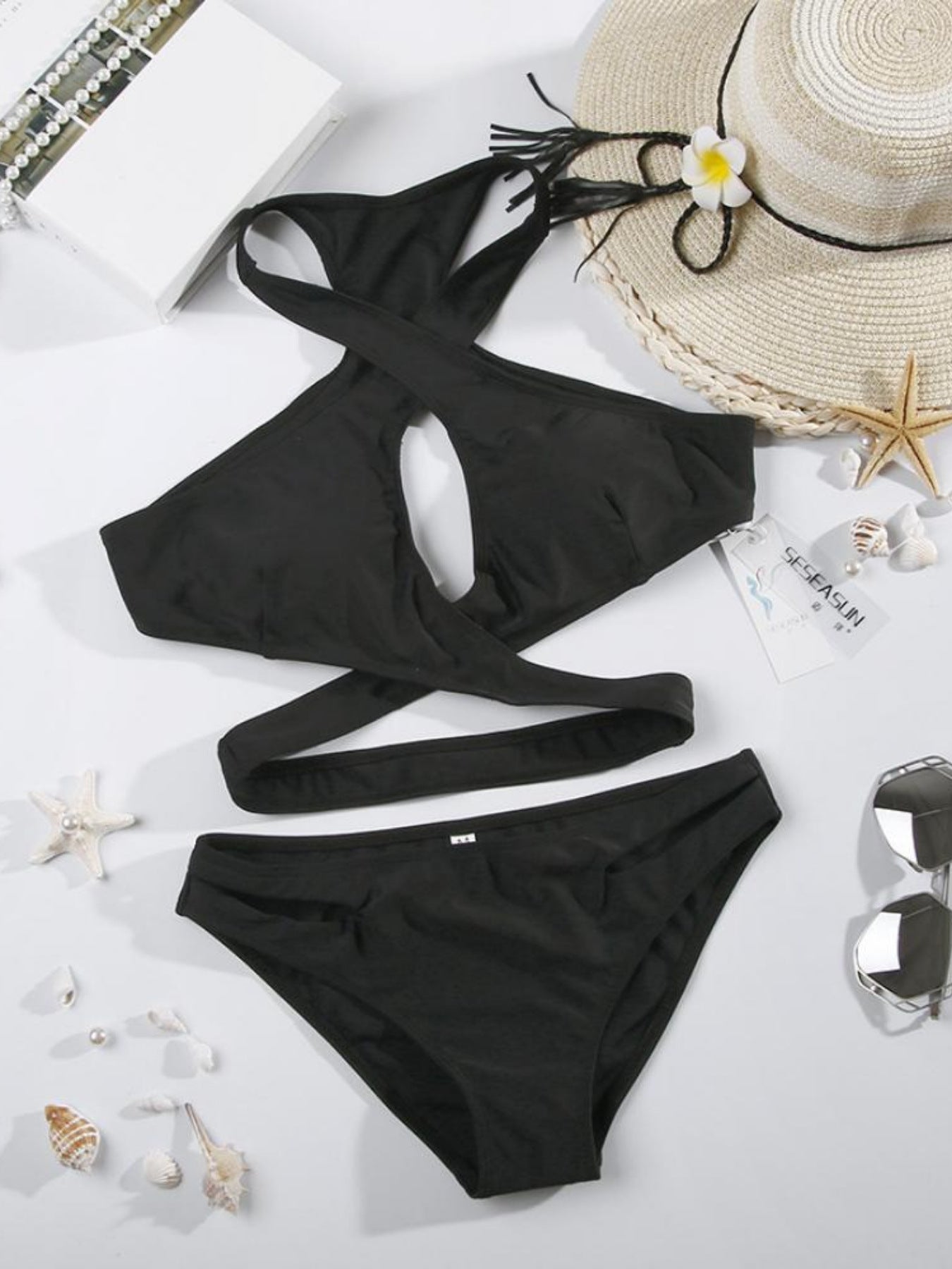 Surround Women's Bikini Set | Stylish Two-Piece Swimsuit for Summer Beach Days