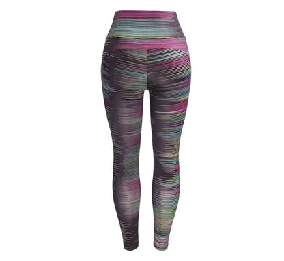 Best 3 Pack Women's Gradient Butterfly High-Waist Butt-Lifting Leggings | Seamless Yoga Pants | Scrunch Elastic Tights
