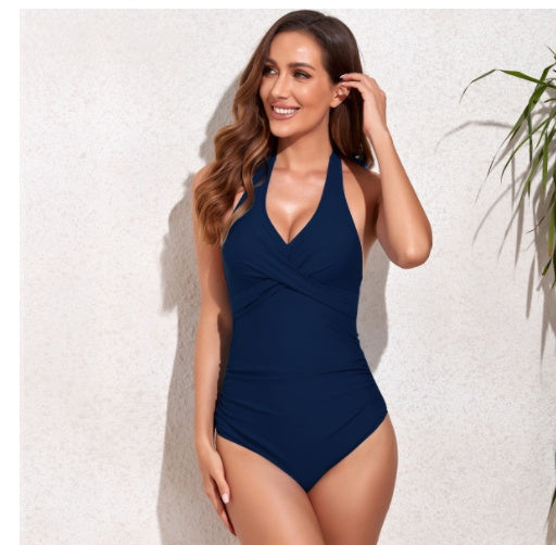European & American Stylish One-Piece Swimsuit for Women - Chic, Comfortable, and Trendy Swimwear