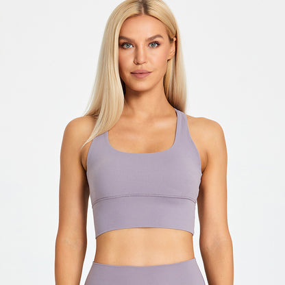 Fitness Bra With Chest Pad Cross Beauty Back Exercise Underwear fashion