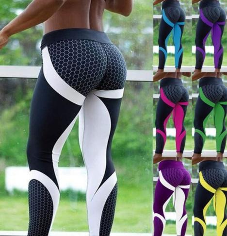 Yoga Fitness Leggings Women Pants Fitness Slim Tights Gym Running Sports Clothing trendy