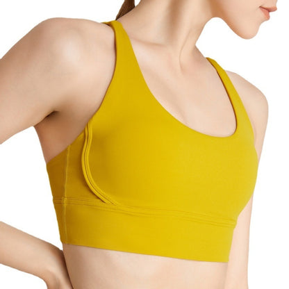 Cross Beauty Back Fitness Vest - Stylish Workout Top for Support & Comfort