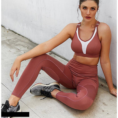 Women tank tops Yoga Set Fitness trendy
